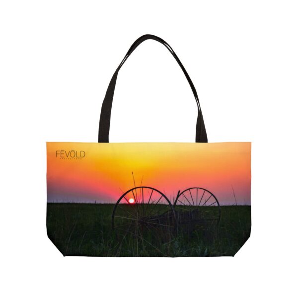 The Weekender Tote Bag.  Featuring DUSK IN NEBRASKA | Exclusive Photography by Fevold Photography - Image 5