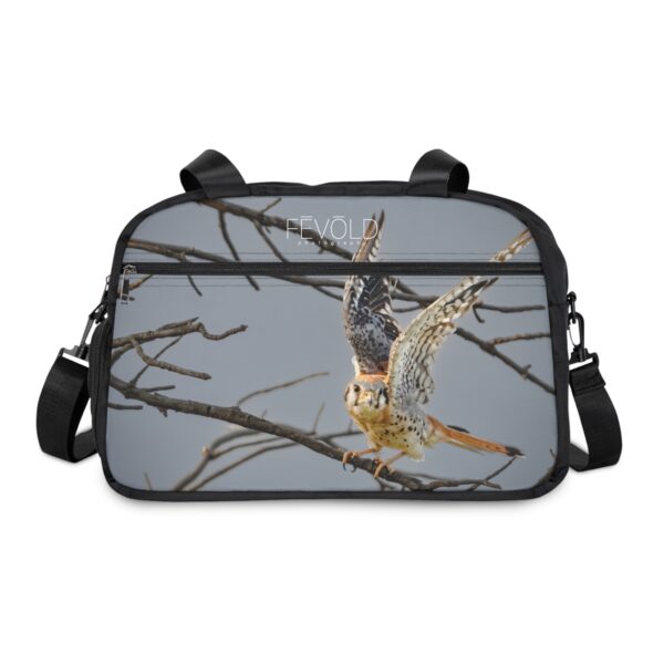 Fitness Handbag (with Shoulder Strap) Featuring AMERICAN KESTREL | Exclusive Photography by Fevold Photography - Image 5