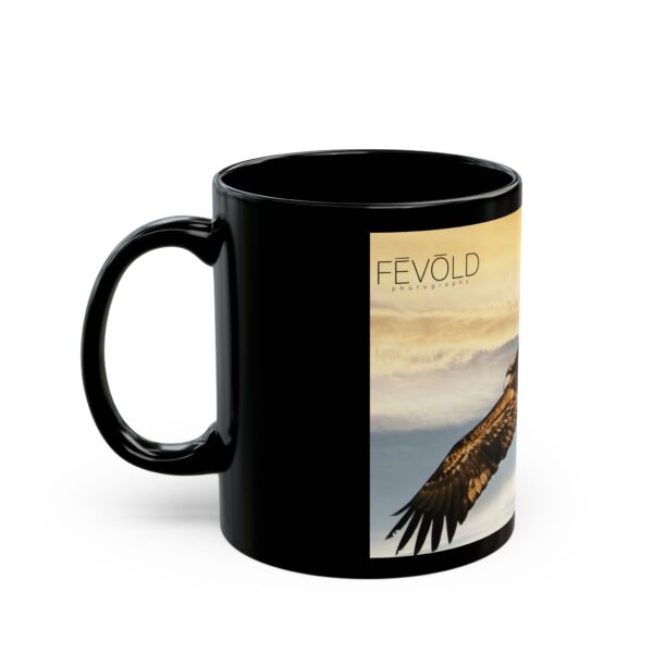 Black Mug (11oz, 15oz) Featuring SKY HIGH | Exclusive Photography by Fevold Photography - Image 5