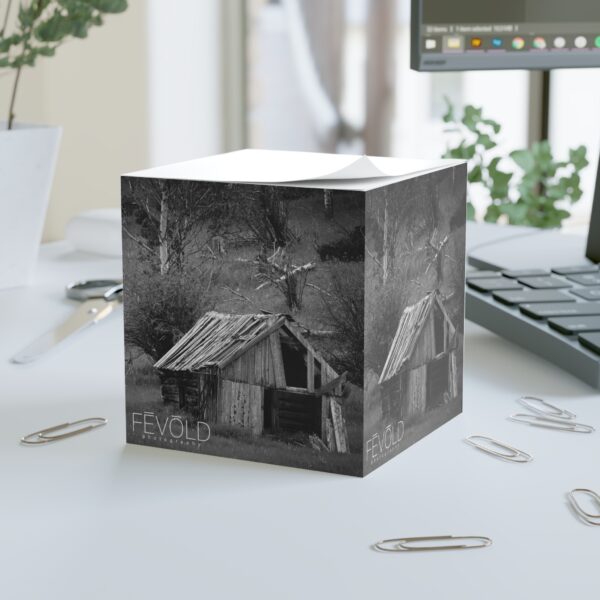 Note Cube featuring CABIN IN THE HILLS, Exclusive Photo by Fevold Photography - Image 3