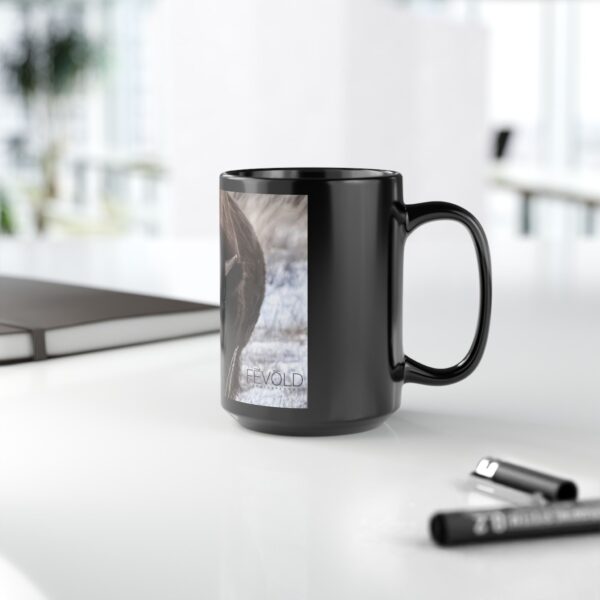 Black Mug (11oz, 15oz) Featuring NORTH DAKOTA ICON | Exclusive Photography by Fevold Photography - Image 5