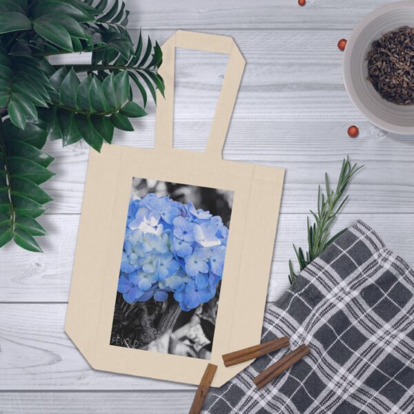 Double Wine Tote Bag featuring IN BLOOM | Exclusive Photo by Fevold Photography - Image 3