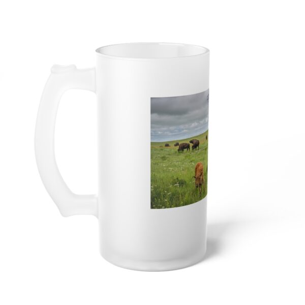 Frosted Glass Beer Mug Featuring NEW TO THE HERD | Exclusive Photography by Fevold Photography - Image 3