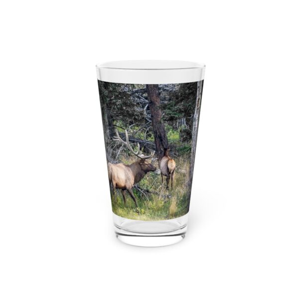 Pint Glass (16oz), Featuring PLAYING HARD TO GET | Exclusive photography by Fevold Photography - Image 3