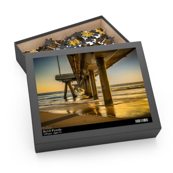 Puzzle (252-Piece) featuring GOLDEN HOUR AT VENICE BEACH | Exclusive Photo by Fevold Photography - Image 11