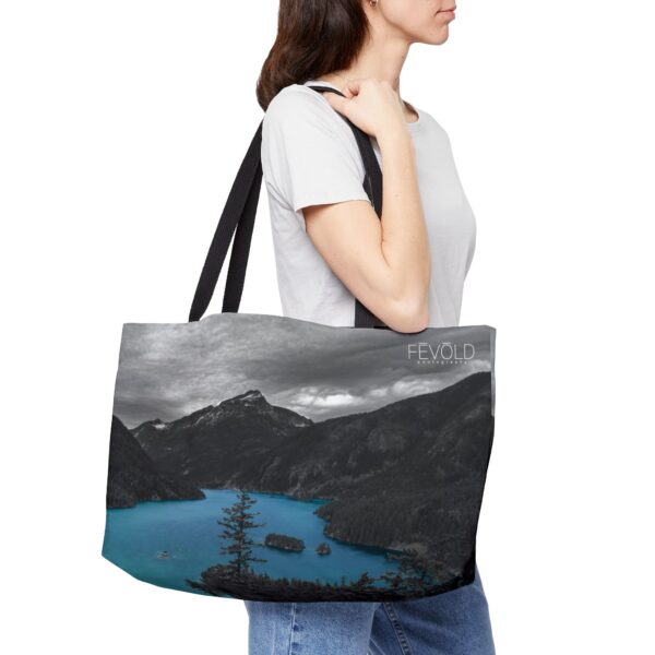 The Weekender Tote Bag.  Featuring DIABLO LAKE | Exclusive Photography by Fevold Photography - Image 6