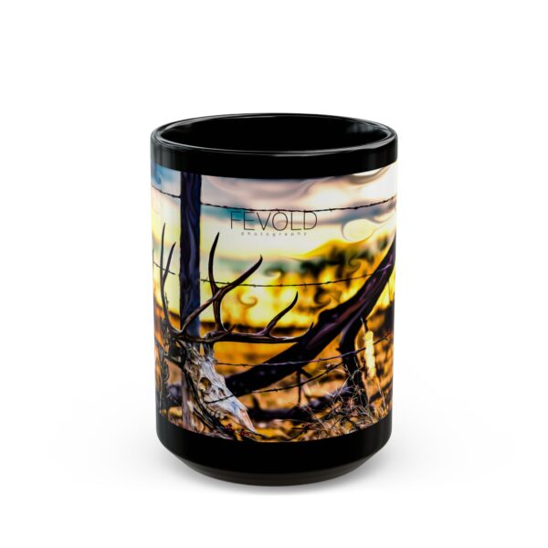 Black Mug (11oz, 15oz) Featuring RECLAMATION | Exclusive Photography by Fevold Photography - Image 7