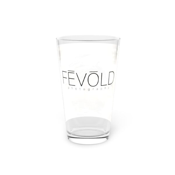 Pint Glass (16oz), Featuring DUCK LIPS | Exclusive photography by Fevold Photography - Image 6