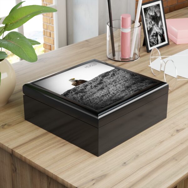 Jewelry/Keepsake Box featuring RESTING ON THE CLIFFS | Exclusive Photography by Fevold Photography - Image 3