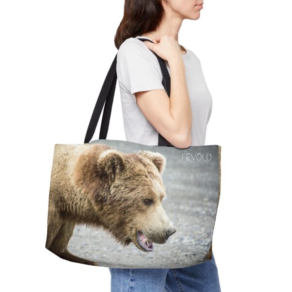 The Weekender Tote Bag.  Featuring ALASKAN MAJESTY | Exclusive Photography by Fevold Photography - Image 5