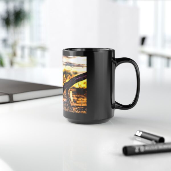 Black Mug (11oz, 15oz) Featuring RECLAMATION | Exclusive Photography by Fevold Photography - Image 11