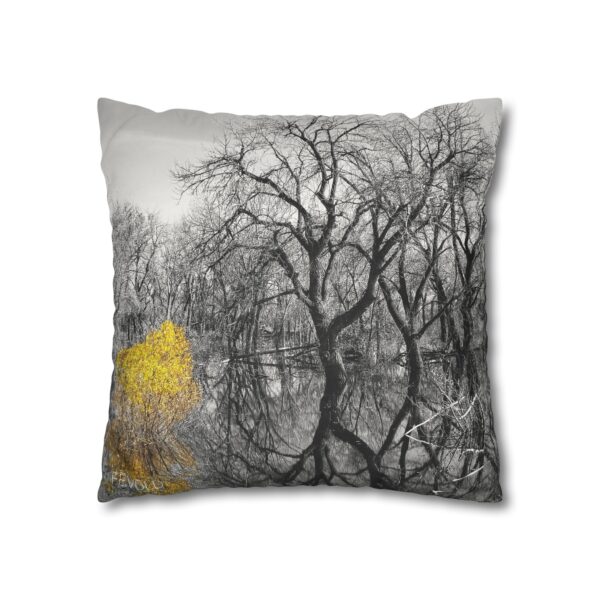 Uniquely Designed Faux Suede Square Pillowcase Featuring STAY STRONG | Exclusive Photography by Fevold Photography - Image 11