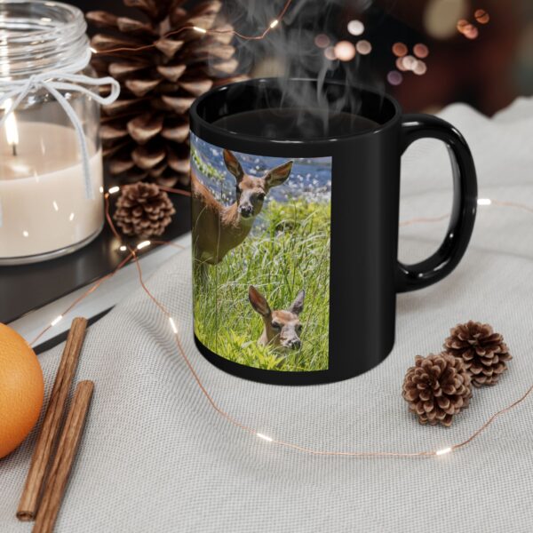 Black Mug (11oz, 15oz) Featuring SPEARFISH CREEK IN JUNE | Exclusive Photography by Fevold Photography - Image 6