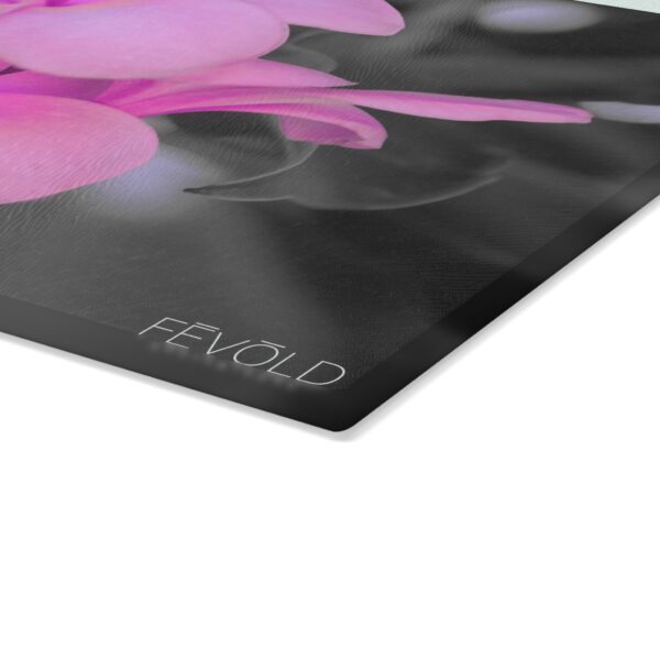 Textured, Tempered Glass Cutting Board Featuring PRETTY IN PINKS | Exclusive Photography by Fevold Photography - Image 5