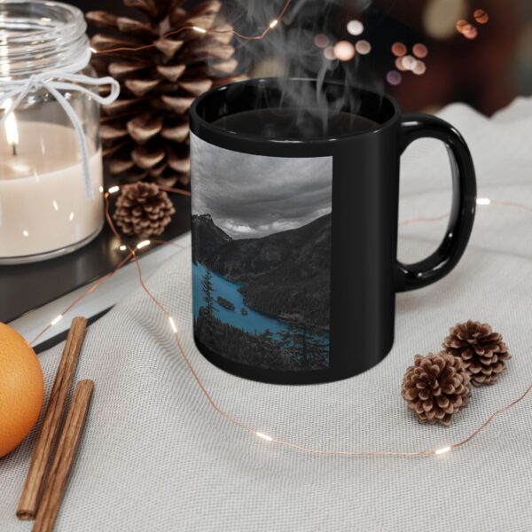 Black Mug (11oz, 15oz) Featuring DIABLO LAKE | Exclusive Photography by Fevold Photography - Image 6