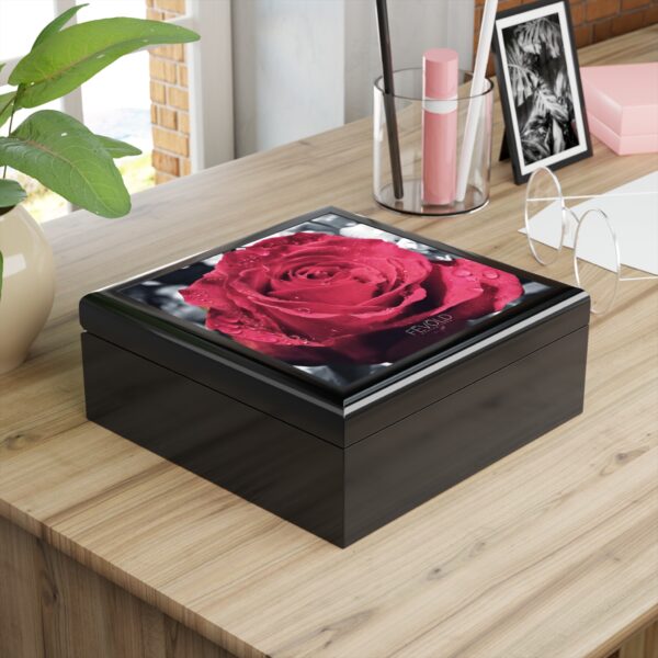 Jewelry/Keepsake Box featuring SYMBOL OF LOVE | Exclusive Photography by Fevold Photography - Image 2