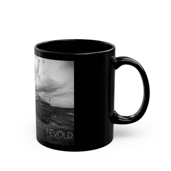 Black Mug (11oz, 15oz) Featuring NORTH DAKOTA BACKROADS | Exclusive Photography by Fevold Photography - Image 3