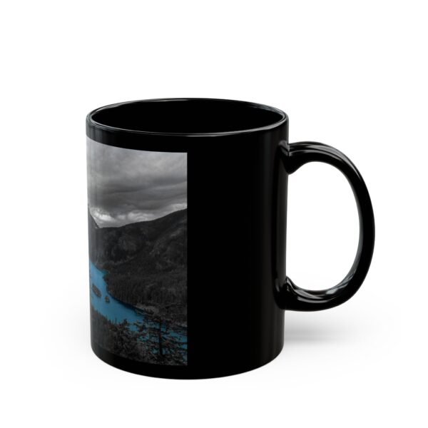 Black Mug (11oz, 15oz) Featuring DIABLO LAKE | Exclusive Photography by Fevold Photography - Image 3