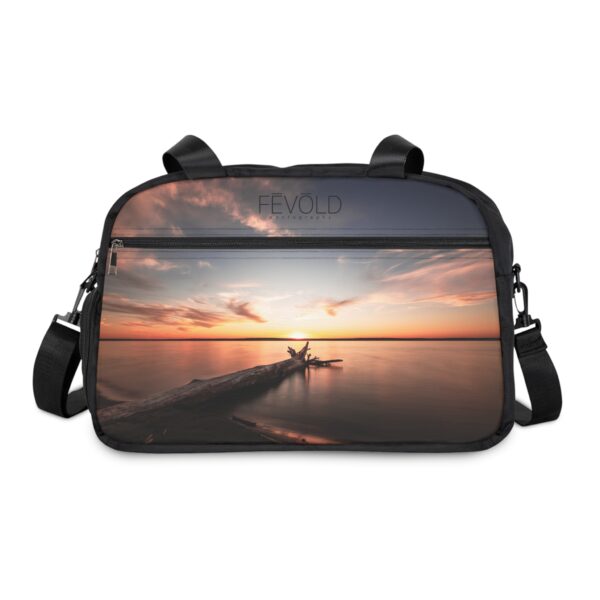 Fitness Handbag (with Shoulder Strap) Featuring DUSK AT SANDY BEACH | Exclusive Photography by Fevold Photography - Image 4