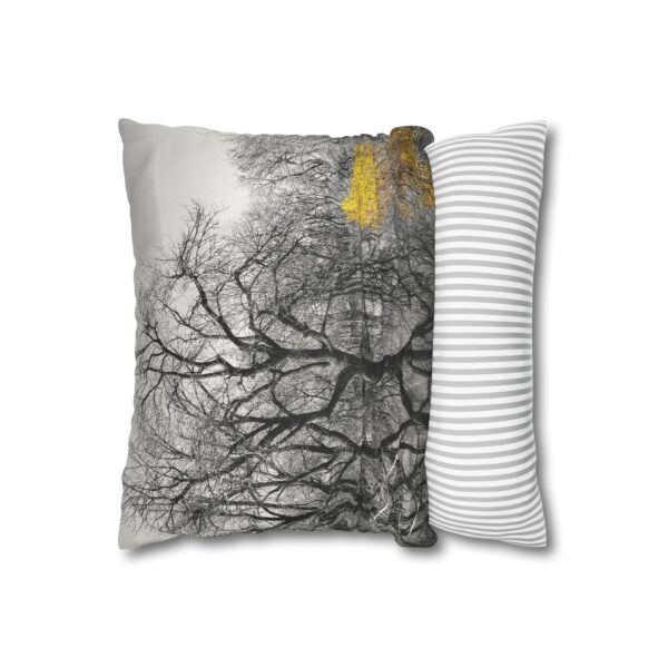 Uniquely Designed Faux Suede Square Pillowcase Featuring STAY STRONG | Exclusive Photography by Fevold Photography - Image 6