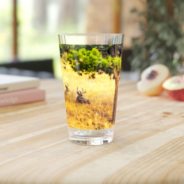 Pint Glass (16oz), Featuring AWARE | Exclusive photography by Fevold Photography - Image 2