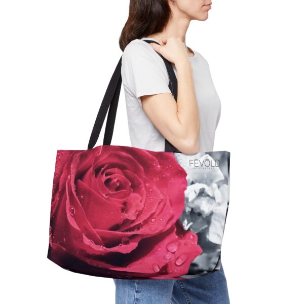 The Weekender Tote Bag.  Featuring SYMBOL OF LOVE | Exclusive Photography by Fevold Photography