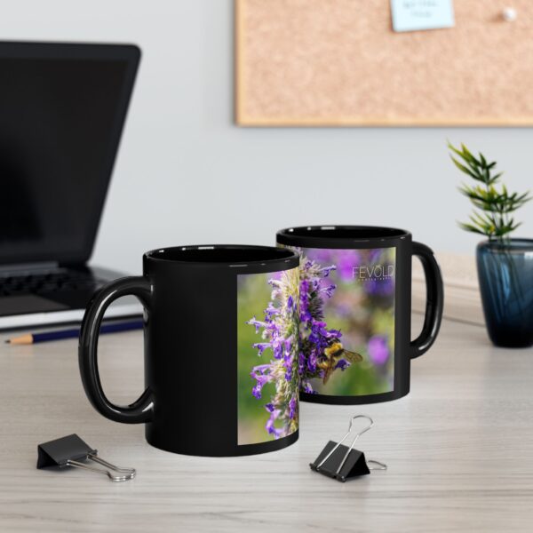 Black Mug (11oz, 15oz) Featuring LIVING ITS BEST LIFE | Exclusive Photography by Fevold Photography - Image 2