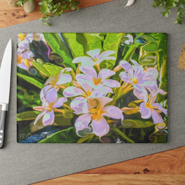 Textured, Tempered Glass Cutting Board Featuring A PLACE IN TIME | Exclusive Photography by Fevold Photography