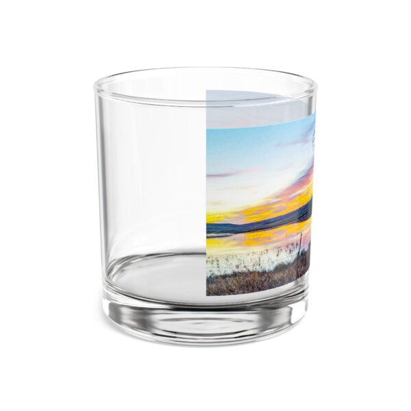 Rocks Glass, 10oz Featuring SANDHILLS SUNSET | Exclusive Photography by FEVOLD PHOTOGRAPHY - Image 4