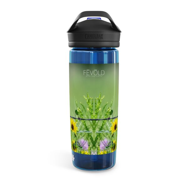 CamelBak Eddy®  Water Bottle, 20oz or 25oz | Featuring WESTERN KINGBIRD CHECKING OUT THE WILDFLOWERS | Exclusive Photography by Fevold Photography - Image 3