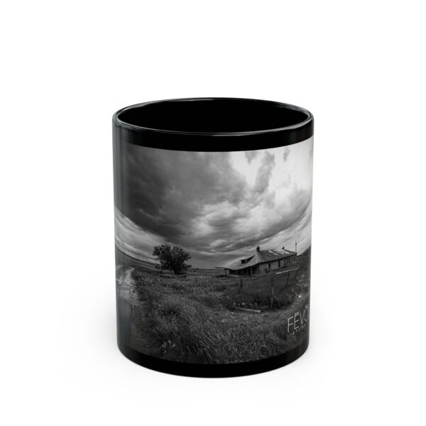 Black Mug (11oz, 15oz) Featuring NORTH DAKOTA BACKROADS | Exclusive Photography by Fevold Photography