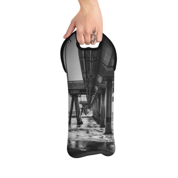 Wine Tote Bag featuring ABSENT | Exclusive Photo by Fevold Photography - Image 3