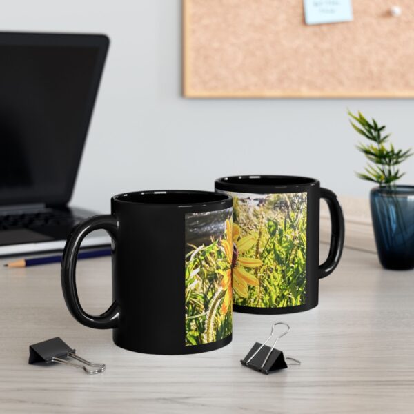 Black Mug (11oz, 15oz) Featuring EMBRACE THE DAY | Exclusive Photography by Fevold Photography - Image 2