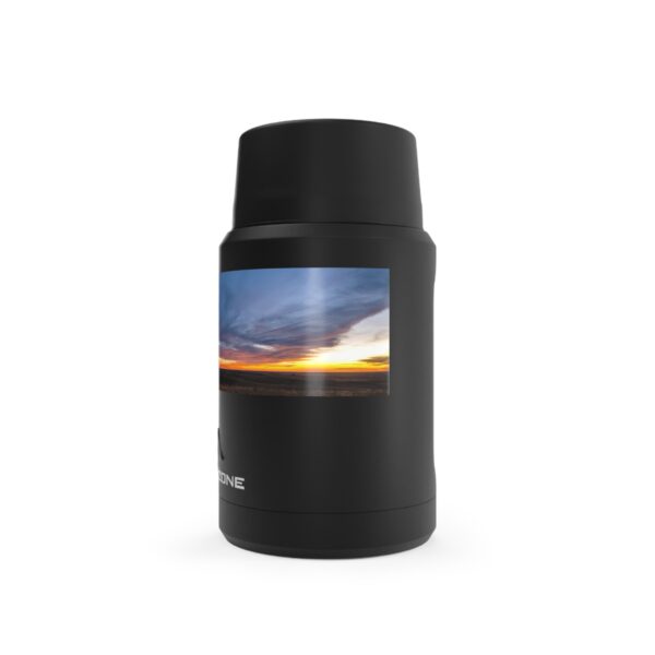 Titan Copper Insulated (hot/cold) Food Container Featuring  PSYCHEDELIC SUNSET FROM GOBBLERS KNOB-PHASE 3 | Exclusive Photography by Fevold Photography - Image 5