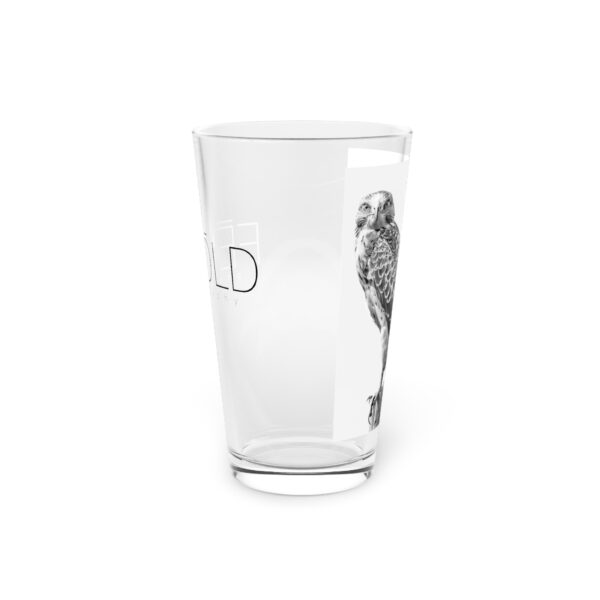 Pint Glass (16oz), Featuring UNDIVIDED ATTENTION | Exclusive photography by Fevold Photography - Image 4