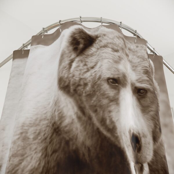 Shower Curtain featuring OUR EYES LOCKED | Exclusive Photo by Fevold Photography - Image 2