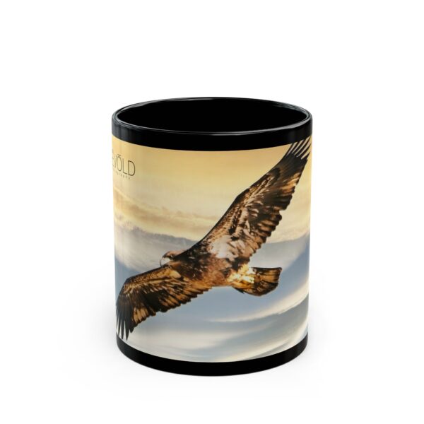 Black Mug (11oz, 15oz) Featuring SKY HIGH | Exclusive Photography by Fevold Photography - Image 2