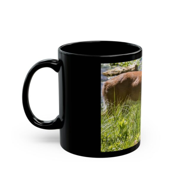 Black Mug (11oz, 15oz) Featuring SPEARFISH CREEK IN JUNE | Exclusive Photography by Fevold Photography - Image 4