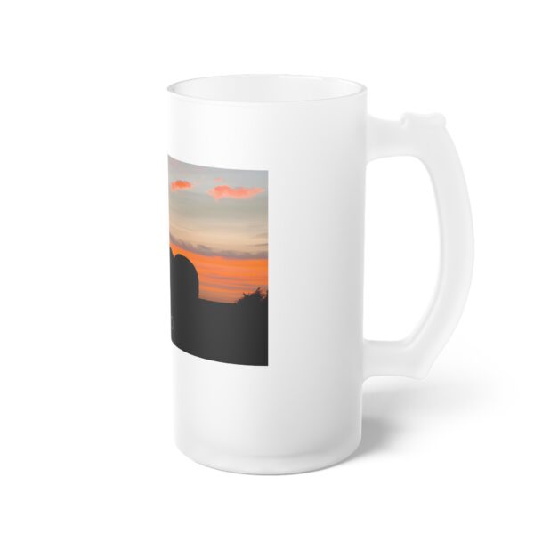 Frosted Glass Beer Mug Featuring CROSSFIRE | Exclusive Photography by Fevold Photography - Image 4