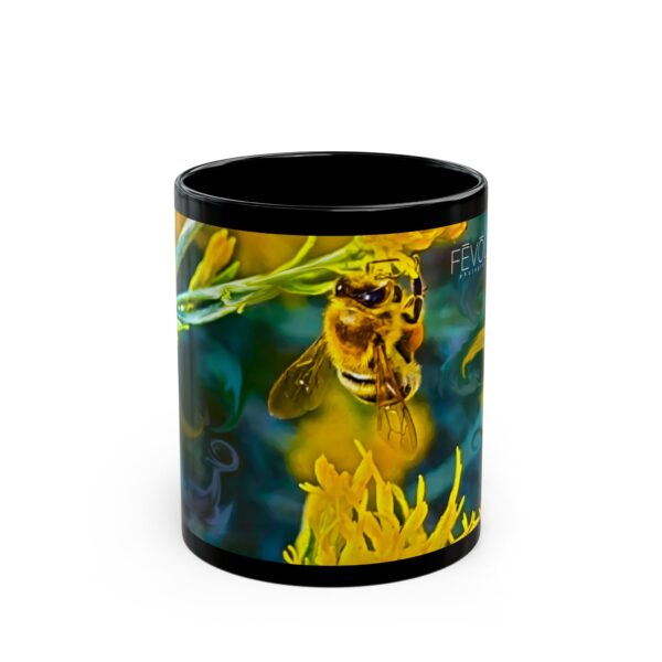 Black Mug (11oz, 15oz) Featuring POLLEN SMUGGLER | Exclusive Photography by Fevold Photography - Image 3