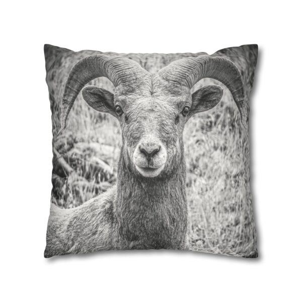 Uniquely Designed Faux Suede Square Pillowcase Featuring RUGGED BEAUTY | Exclusive Photography by Fevold Photography - Image 11