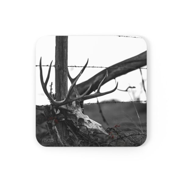 Cork Back Coaster featuring KILL PILE | Exclusive Photo by Fevold Photography