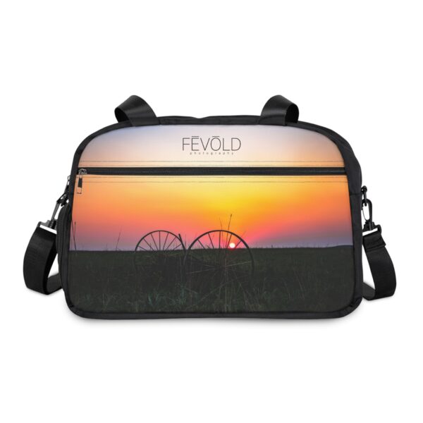 Fitness Handbag (with Shoulder Strap) Featuring DUSK IN NEBRASKA | Exclusive Photography by Fevold Photography - Image 3