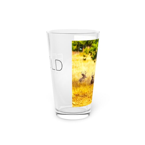 Pint Glass (16oz), Featuring AWARE | Exclusive photography by Fevold Photography - Image 4