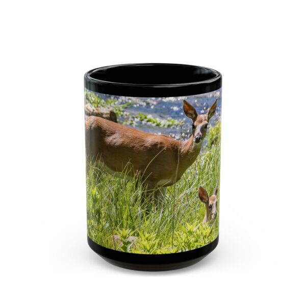 Black Mug (11oz, 15oz) Featuring SPEARFISH CREEK IN JUNE | Exclusive Photography by Fevold Photography - Image 7