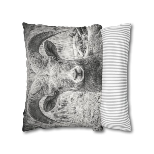 Uniquely Designed Faux Suede Square Pillowcase Featuring RUGGED BEAUTY | Exclusive Photography by Fevold Photography - Image 10