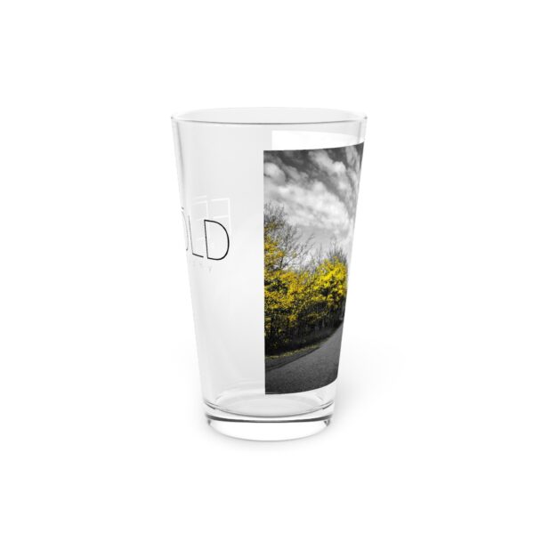 Pint Glass (16oz), Featuring LAST GLIMPSE OF AUTUMN | Exclusive photography by Fevold Photography - Image 5