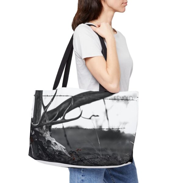 The Weekender Tote Bag.  Featuring KILL PILE | Exclusive Photography by Fevold Photography