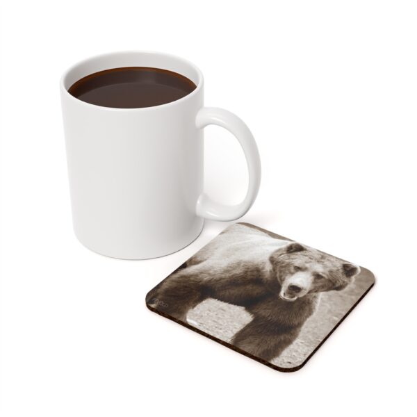 Cork Back Coaster featuring OUR EYES LOCKED | Exclusive Photo by Fevold Photography - Image 3