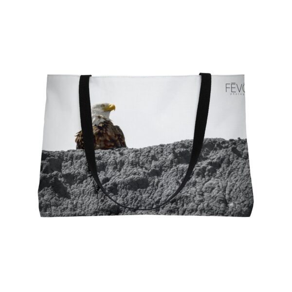 The Weekender Tote Bag.  Featuring RESTING ON THE CLIFFS | Exclusive Photography by Fevold Photography - Image 5